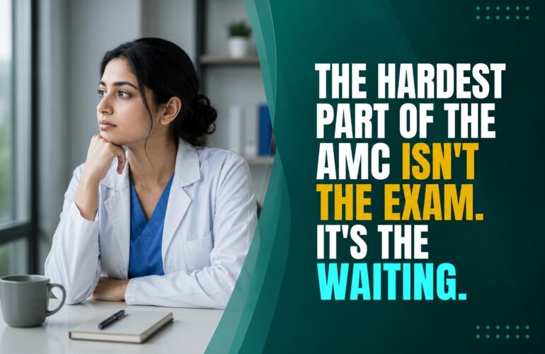 The Hardest Part of the AMC Isn't the Exam. It's the Waiting.